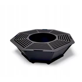  GROSSER GARTENKAMIN FÜR LAGERFEUER GRILL STAHLKESSEL 3mm