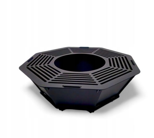  GROSSER GARTENKAMIN FÜR LAGERFEUER GRILL STAHLKESSEL 3mm