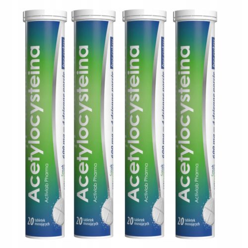 Acetylcystein 600mg - Zitronengeschmack Tabletten gegen Erkältung, Zuckerfrei
