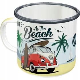  Nostalgische Kunst VW Bulli-Beach Tasse