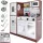  Kruzzel Kinderküche aus Holz KD9150