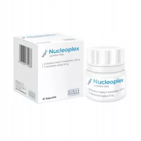   Norsa Pharma Nucleoplex – Nahrungsergänzungsmittel mit Uridin und Cytidin Monophosphat, 45 Kapseln