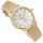  DAMENUHR TIMEX TW2W15800 EASY READER BEIGE MIT ELEGANTEM ARMBAND