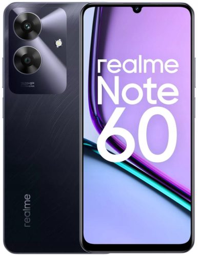  realme Note 60 Smartphone 6 GB / 128 GB 4G (LTE) schwarz