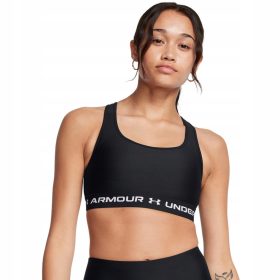 Under Armour Crossback Mid Bra Trainings-BH – Schwarz