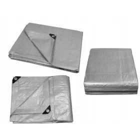   Wasserfeste Polyethylen-Abdeckplane 5x6m mit verstärkten Kanten und UV-Schutz