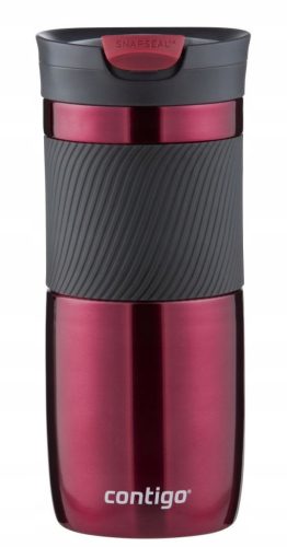  Contigo Byron Vivacious Thermobecher, Burgunderrot, 470 ml