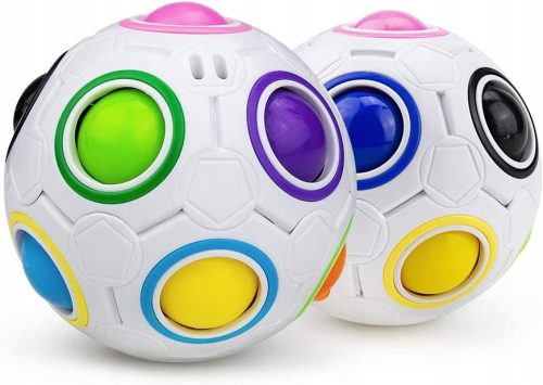  welltop Magic Ball Magischer Regenbogenball, Spielzeug