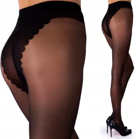    Phenome Tights 40DEN Light Shine Schlankheits-Bikini, Schwarz, Gr. 4