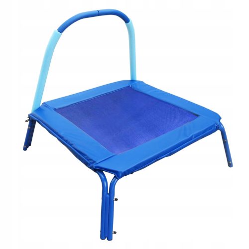  Quadratisches Trampolin MASTER mit Haltegriff für Kinder 96 x 96 cm