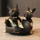  Französische Bulldogge Figur, Schlüsselablage, Ständer, Organizer für Accessoires