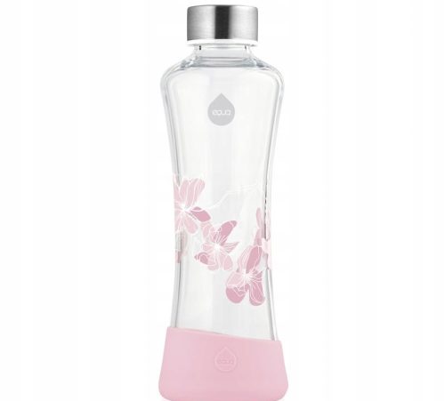  Equa Glass Glaswasserflasche, Farbe Magnolia, 550 ml