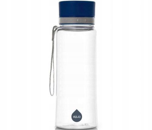  Equa Plain Wasserflasche Blau 600 ml