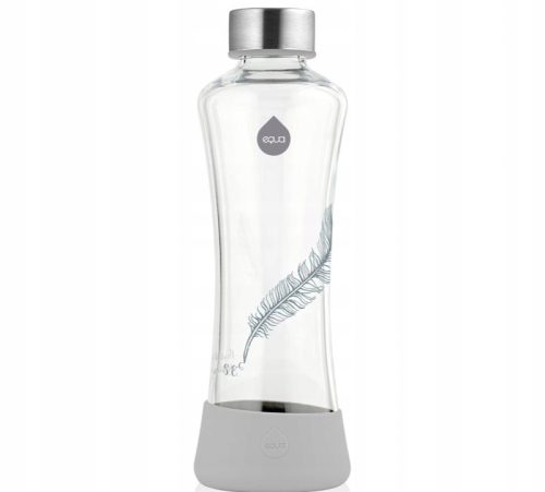  Equa Glass Glaswasserflasche Federfarbe 550 ml