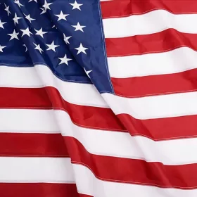    EverStrong Series Amerikanische USA-Flagge, 90 x 150 cm, strapazierfähiges Nylon – bestickt