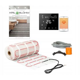  HEIZMATTE HEIZSET 150W/M2 12M2/H 607 WIFI SCHWARZ