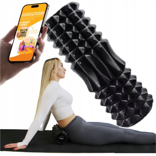  Roller mit EVI-Noppen 33 cm x 14 cm schwarz