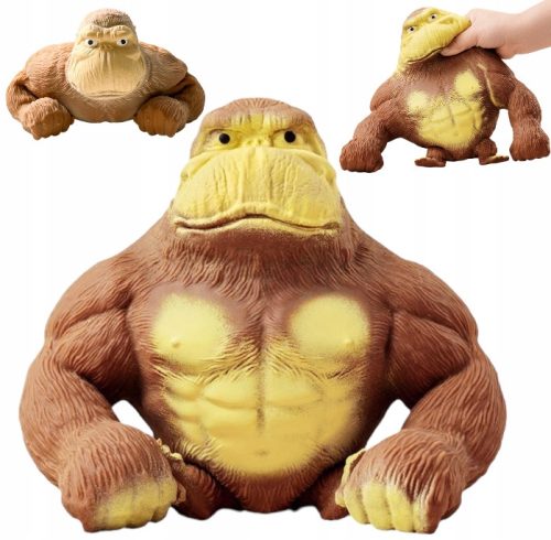  ANTI-STRESS-GORILLA-AFFEN-SENSORISCHER GROSSER POP-SQUISHY