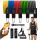  Widerstandsbänder-Expander für Übungen, Set mit 5 Fitnessbändern, 100 kg, + E-Book