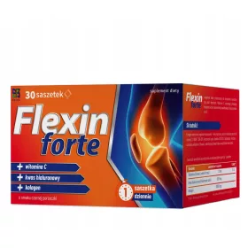   Flexin Forte - Nahrungsergänzungsmittel mit Schwarzbeerengeschmack für Erwachsene
