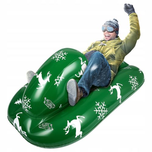  CLISPEED GRÜNES AUFBLASBARES SCHNEEAUTO 120*68CM
