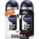  NIVEA Roll-On für Männer Invisible Black & White Duopack