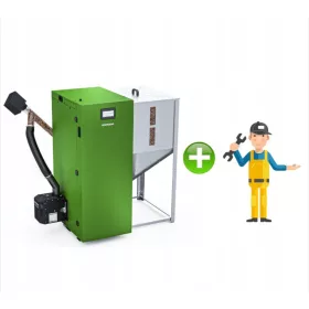  Kostrzewa Stahlpelletofen 12 kW