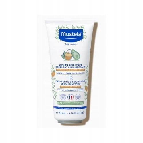  Mustela Nährendes Shampoo erleichtert das Kämmen, 200 ml