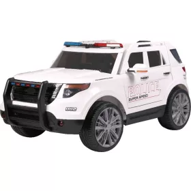  POLIZEIWAGENBATTERIE 12V 2 MOTOREN 45W + FERNBEDIENUNG