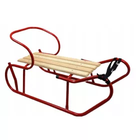  Traditioneller Metallschlitten Skiland