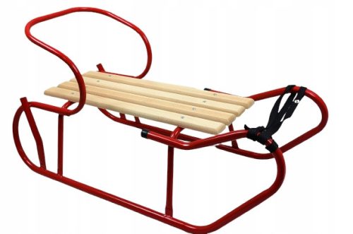  Traditioneller Metallschlitten Skiland