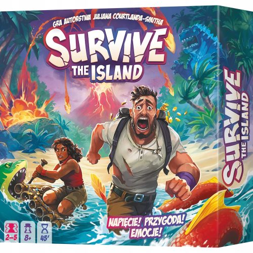  Rebel Survive the Island Brettspiel (polnische Ausgabe)