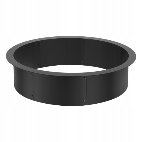 VEVOR Feuerstelle, Schwarz, 1015 x 1015 x 216 mm, 8,83 kg, Karbonstahl, groß