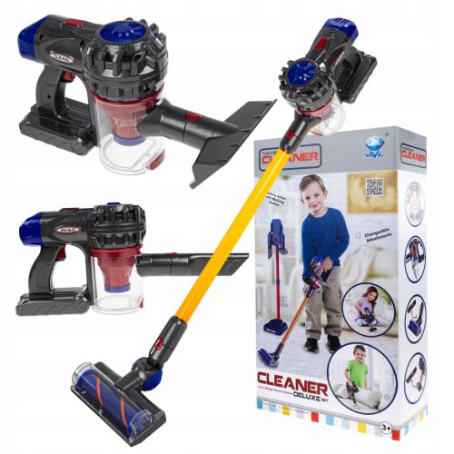  VERTIKALER STAUBSAUGER FÜR KINDER SOUND GROßER KUGELREINIGUNGSSET 3in1