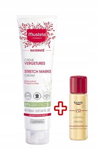 Mustela Maternité Bezzapachowy Krem na Rozstępy 150 ml für Schwangerschaft und danach