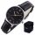  CASIO DAMENUHR LTP-VT01L-1B schwarzes Lederarmband + BOX