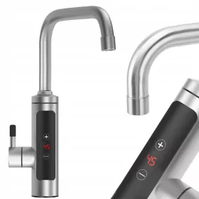    Elektrischer Durchlauferhitzer-Wasserhahn, LCD-Küchenarmatur, 3000 W