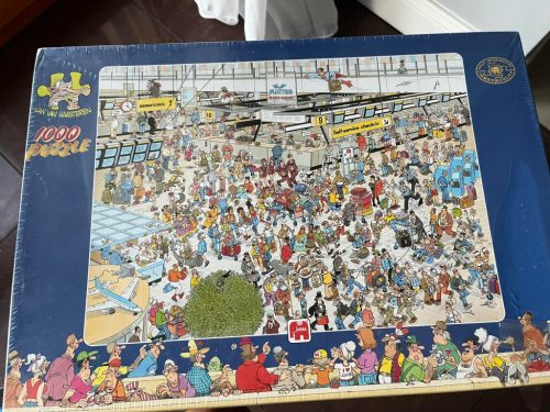  Jumbo-Puzzle Jan Van Haasteren Abflughalle 1000