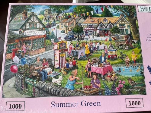  HOP Summer Green Puzzle Sommer 1000