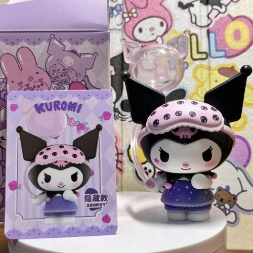  Sanrio Blind Box Kuromi Mymelody Figur Pyjama