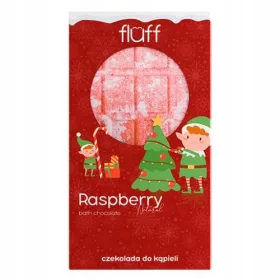  FLUFF Schokoladen-Badebombe Himbeere 160g