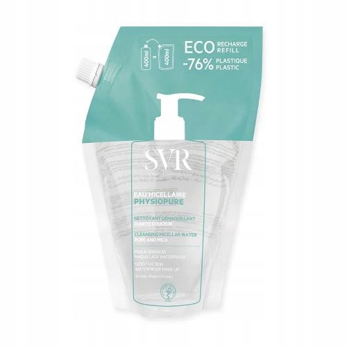  SVR PHYSIOPURE Mizellenwasser 400 ml Nachfüllpackung
