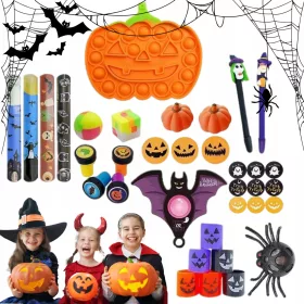    SET ANTI-STRESS-SPIELZEUG HALLOWEEN MIX BOX FIDGET TOYS POP IT PARTY