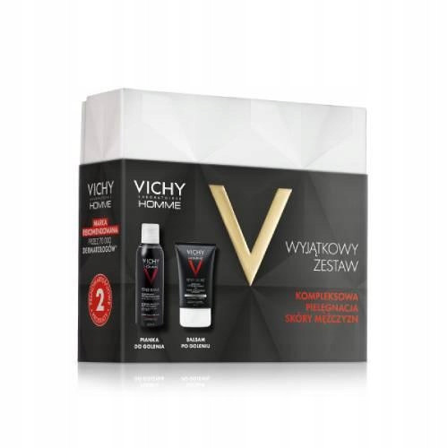  VICHY HOMME Set Rasierschaum + SensiBaume beruhigender Balsam