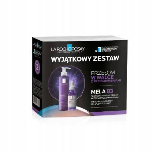  LA ROCHE-POSAY Mela B3 Set gegen Verfärbungen SERUM + Reinigungsgel