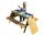  Holz Kinder Picknicktisch 89 x 85 x 48,5 cm 4 Behälter