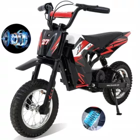    Elektro-Motorrad für Kinder RCB R9X Jungen/Mädchen rot 12"