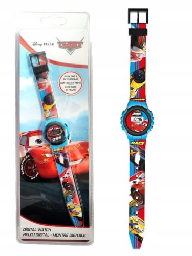  Digitale Kinderarmbanduhr Cars Auta