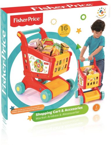  Fisher Price 8068 Einkaufswagen mit Zubehör