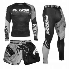 T-SHIRT, SHORTS, MMA-HOSEN, GYM